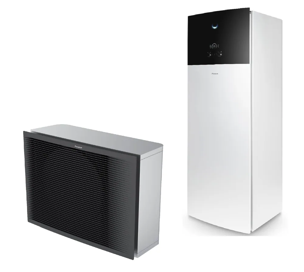 DAIKIN Altherma 3 H HT šilumos siurblio oras vanduo su integruota 180l talpa 13.10 kW komplektas su 9 kW tenu (trifazis)