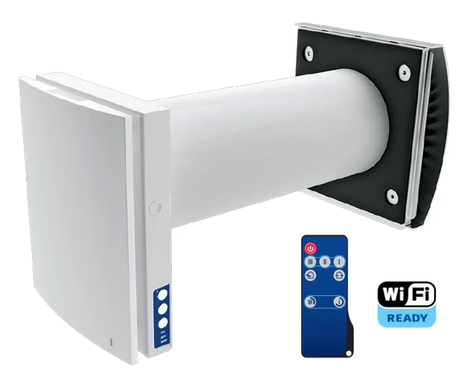 Mini rekuperatorius BLAUBERG VENTO Expert A50-1 S10 W V.3 su WIFI valdymu