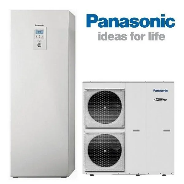 Panasonic Aquarea šilumos siurblys viskas viename T-CAP super tylus 12 kW