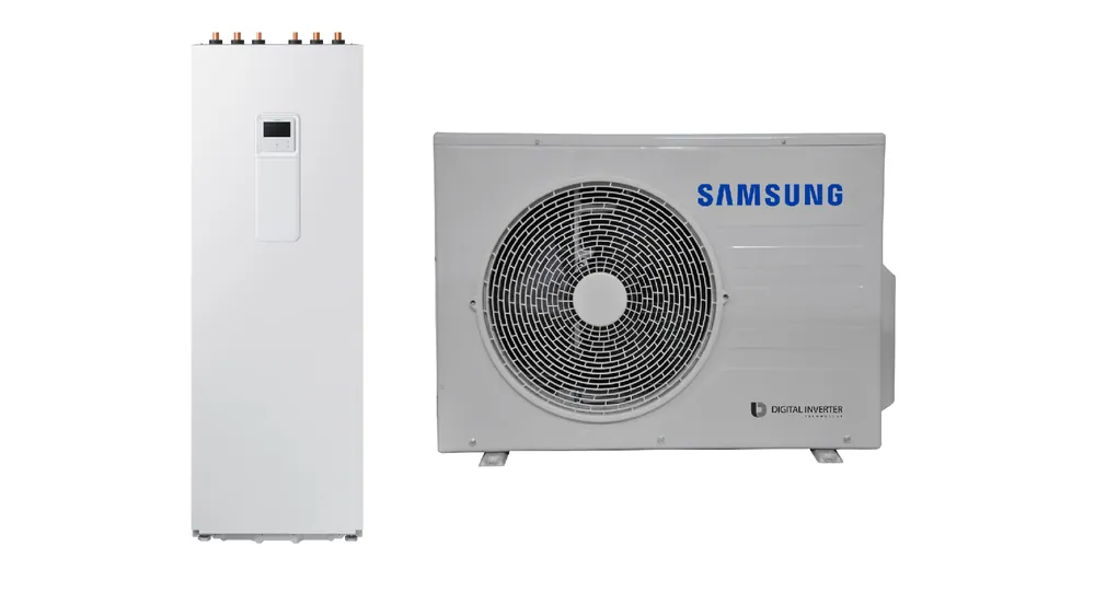 SAMSUNG oras-vanduo 6.0/6.5 kW SPLIT šilumos siurblio KOMPLEKTAS (su 200 l tūriniu šildytuvu)