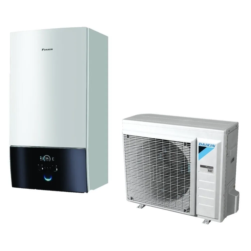 DAIKIN Altherma 3 R sieninis šilumos siurblio oras vanduo 9,37 kW komplektas su 6 kW tenu