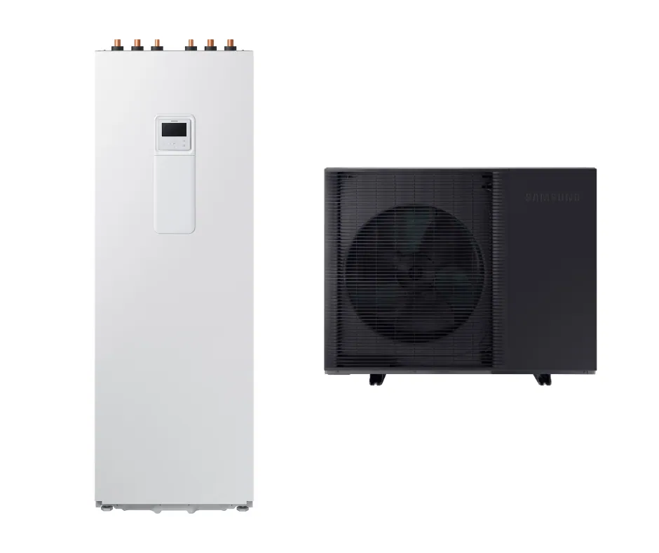 SAMSUNG oras-vanduo 12 kW Mono HT Quiet šilumos siurblys monoblokas su 260 l tūriniu šildytuvu (trifazis)