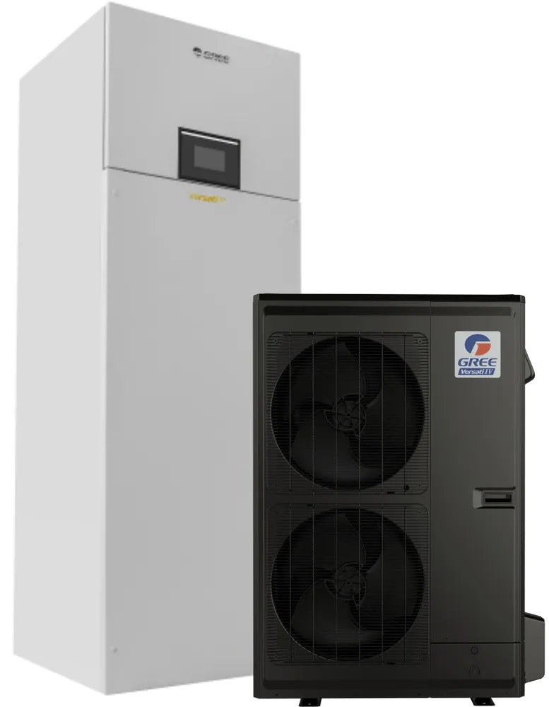 Šilumos siurblys oras-vanduo Gree Versati IV DUO 16,0/14,9kW