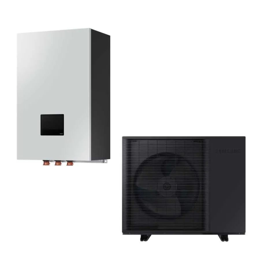 SAMSUNG oras–vanduo 8 kW Mono HT Quiet šilumos siurblys monoblokas be talpos, su hydro moduliu, vienfazis