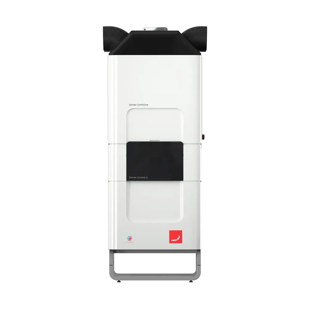 Zehnder ComfoClime 36 ir ComfoAir Q600 ERV entalpinio rekuperatoriaus komplektas