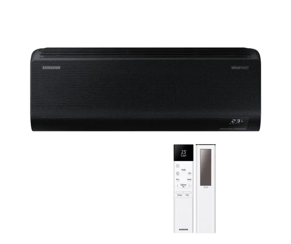 SAMSUNG BEVĖJO oro kondicionieriaus Windfree™ Avant Black S2 2.5/3.2 kW Multi split vidinis blokas