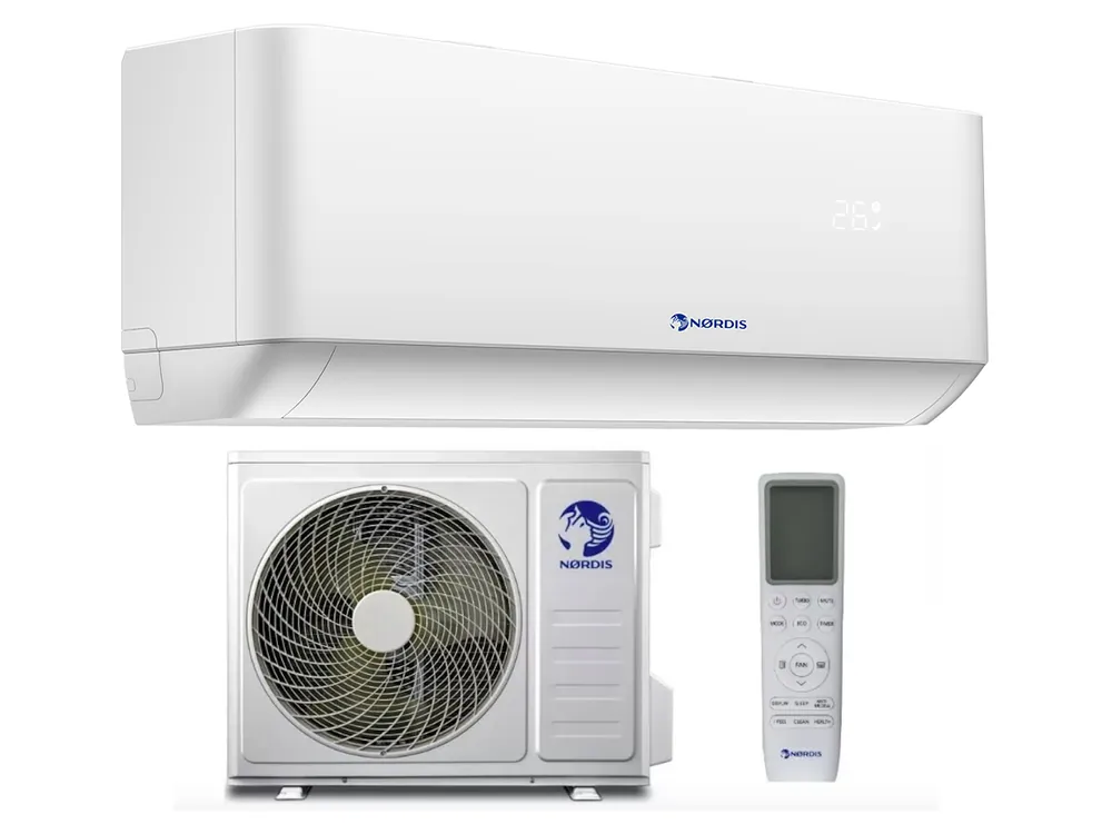 NØRDIS ORION PRO sieninio oro kondicionieriaus 2.6/2.65 kW komplektas