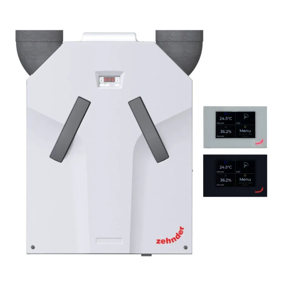 Plokštelinis entalpinis rekuperatorius ComfoAir 375 Erv su valdymo pultu multi Control