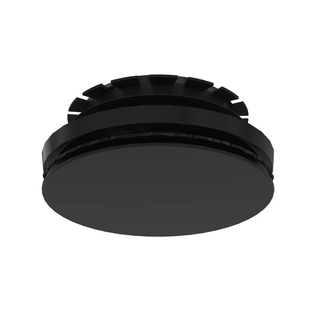 Zehnder ComfoValve Luna S125 vėdinimo difuzorius oro padavimui, juodas